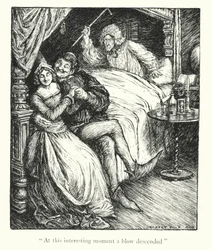 Leggende di Ingoldsby: La signora Rohesia (litografia)