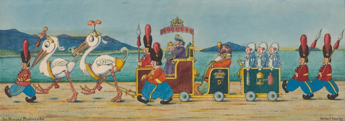 La passeggiata del principe, c.1910