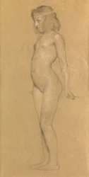 Studio per "Le nuvole striscianti di gloria"