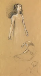 Studio per "Tristano e Isotta"