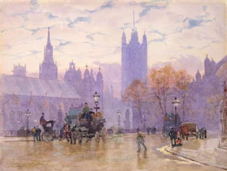 Mattina in Parliament Square, 1889