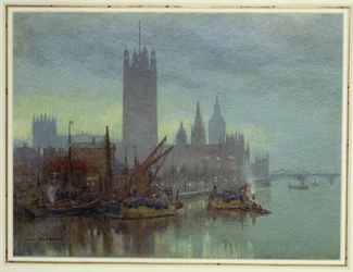 Crepuscolo dal Lambeth Bridge