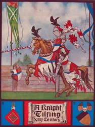 Un cavaliere in giostra, c1926