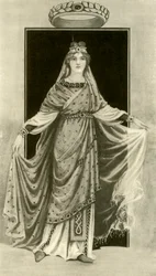 Una nobile signora del VI secolo d.C.