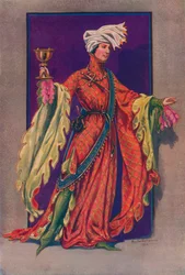 Un nobile. Fine del XIV secolo, 1926