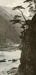 Una valle sul Katsura-Gawa, 1910