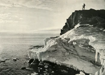 Capo Royds, guardando a nord, c1910-1913, 1913