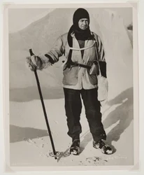 Capitano Scott (1868-1912) durante la spedizione Terra Nova (1910-13) al Polo Sud