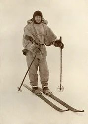Capitano Scott sugli sci, c1910-1913, 1913