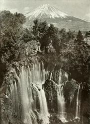Il Monte Fuji e la cascata Shira-Ito, 1910