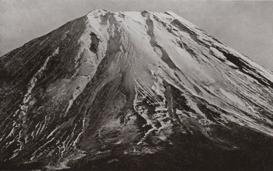La cresta del Fuji, una telefoto da Shoji