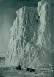 La punta del ghiacciaio Barne, c1910-1913, 1913