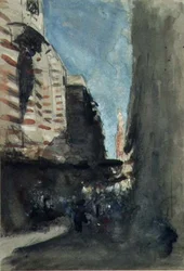 Una strada al Cairo