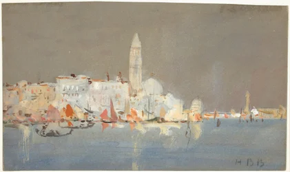 Capriccio veneziano con un campanile