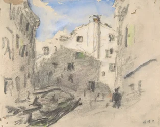 Scena di strada veneziana