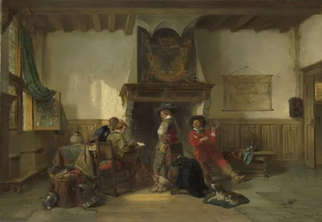 Soldati in una guardia