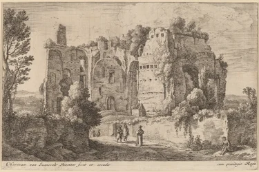 Paesaggio con il cardinale