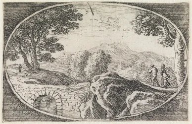 Paesaggio (n. 14 della serie: Varie fantasie campestri)