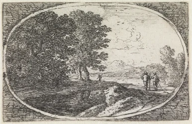 Paesaggio (n. 20 della serie: variae campestrum fantasiae)