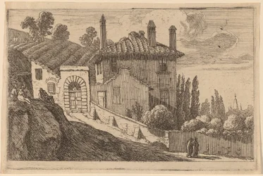 Veduta di una Villa Italiana
