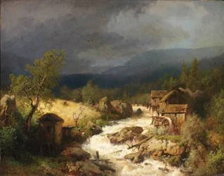 Mulino su un torrente