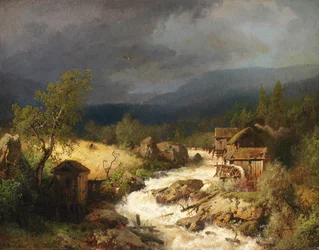 Mulino su un torrente