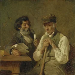 Lavoratori che parlano di politica, 1841