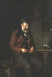Un violinista che conta le sue mance