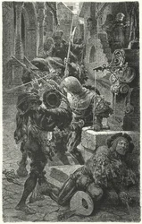 Scontro tra studenti e lanzichenecchi a Erfurt, 1510