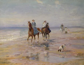 Una cavalcata sulla spiaggia, Dublino