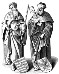 Il Duca di Sassonia e il Marchese di Brandeburgo, XVI secolo 1849
