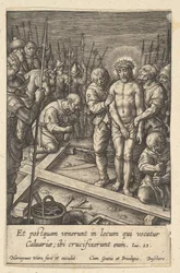 La preparazione della croce