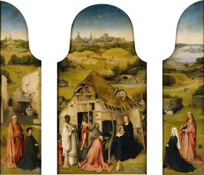 Adorazione dei Magi, Interno (San Pietro con donatore, Adorazione dei Magi, Sant