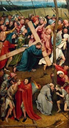 Il Cristo che porta la sua croce, La via del Calvario