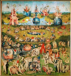 Il giardino delle delizie, trittico, pannello centrale