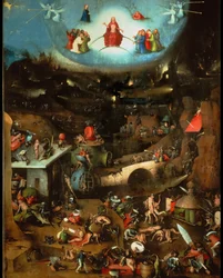 Il Giudizio Universale Trittico, pannello centrale