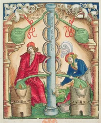 C.64.g.7 Pagina del titolo di un Manuale per Distillatori, Strasburgo