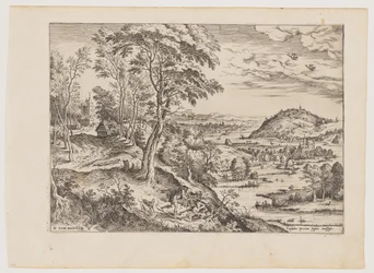 Cefalo e Procri, da Paesaggi con scene bibliche e mitologiche