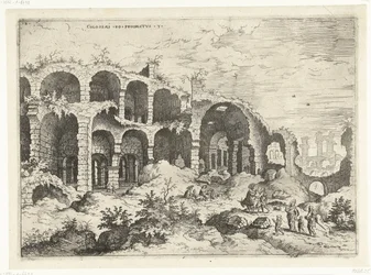 Terza vista del Colosseo a Roma