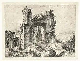 Prima veduta delle Terme di Caracalla