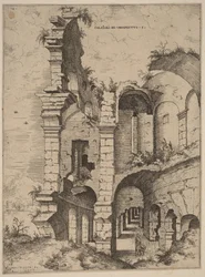 Quinta veduta del Colosseo
