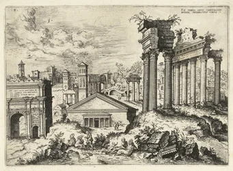 Veduta del Foro Romano dal Campidoglio