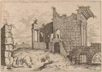 Seconda vista del Foro di Nerva