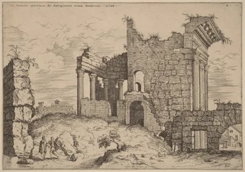 Seconda veduta del Foro di Nerva