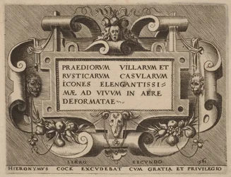 Frontespizio di "Praediorum Villarum"