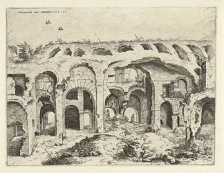 Quarta vista del Colosseo a Roma