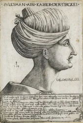 Sultano Solimano I il Magnifico, ca 1530