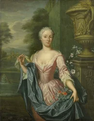 Ritratto di Claudine van Royen (nata nel 1712), moglie di Pieter Teding van Berkhout
