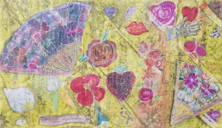 Ventaglio e fiori