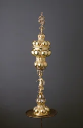 Coppa Minerva di Medingen, c.1650 (argento e vermeil)